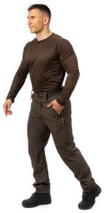 Брюки Магнум (софт-шелл на флисе, хаки) PRIDE