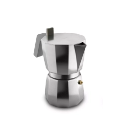 Alessi - Алюминиевая турка кофеварка  Moka на 9 чашек. / артикул   DC06/9 FM  / GTIN 8003299439461