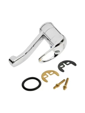 Современный кухонный смеситель с низким изливом