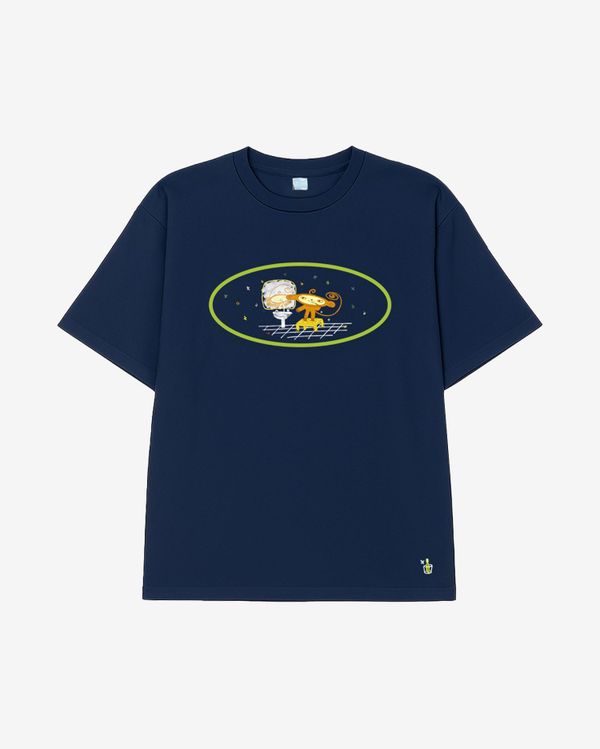 Футболка Бибизян темно-синий - фото 1