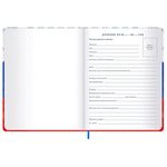 Дневник 1-11 класс 48 л., твердый, BRAUBERG, матовая ламинация, резинка, закладка-ляссе, с подсказом, "Герб", 107238