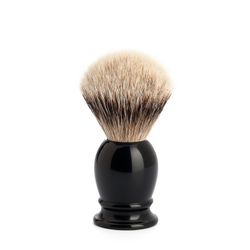 Помазок MUEHLE CLASSIC, барсучий ворс высшей категории Silvertip, черная смола, размер S (099 K 256)