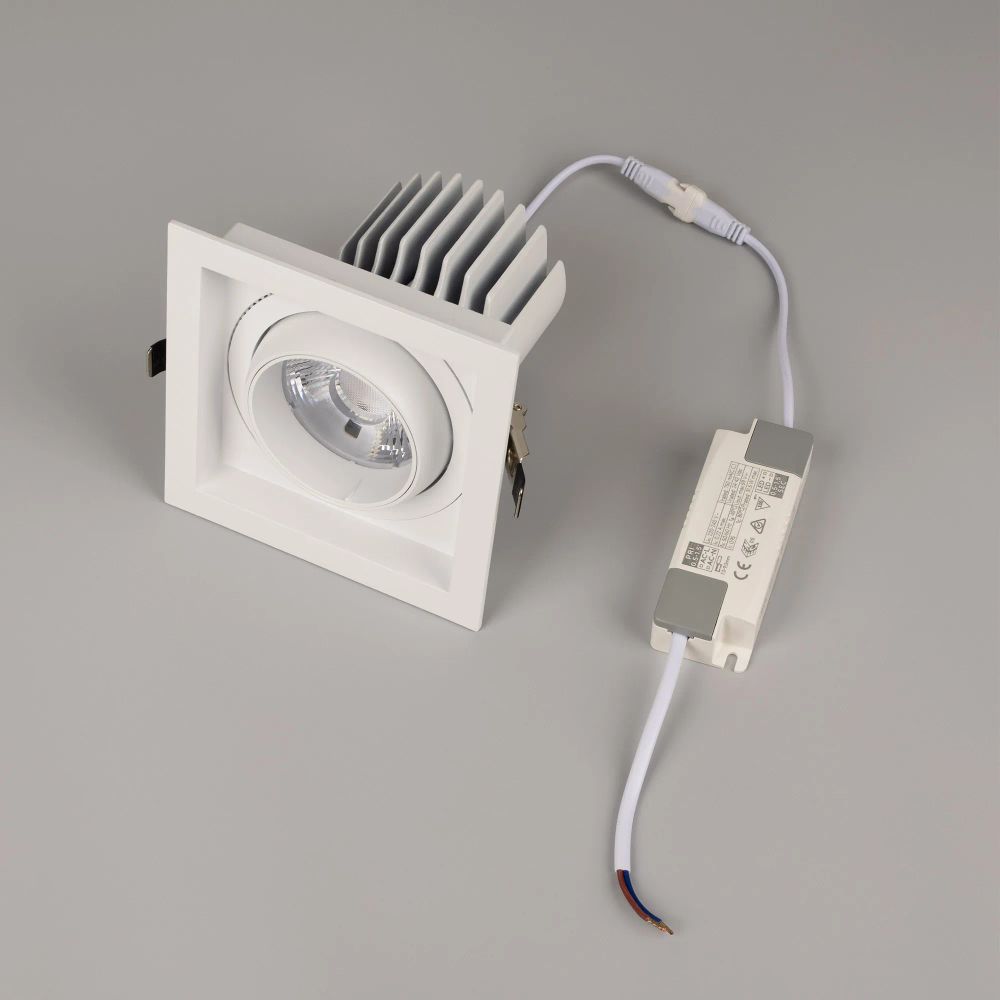 Светильник MS-VORTEX-BUILT-S140x140-30W Day4000 (WH-WH, 17 deg, 230V) (Arlight, IP20 Металл, 5 лет) 057921