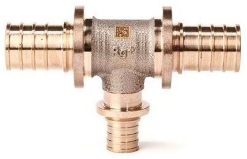 Тройник Рехау RX+ 20-16-20 с уменьшенным боковым проходом бронза (арт. 14570613001)