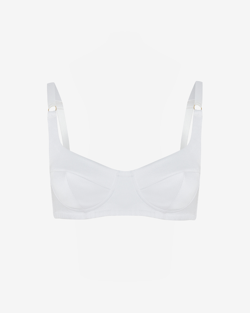 Топ-бюстье укороченный