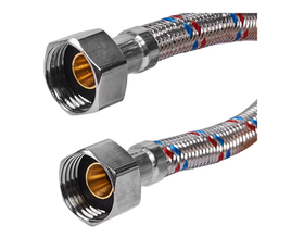 Подводка для воды ДТРД, 1/2, НР/ВР, 30 см