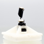 Мормышка вольфрамовая точеная "Гвоздик+Тарелка+Коронка" 3мм (15шт/уп)