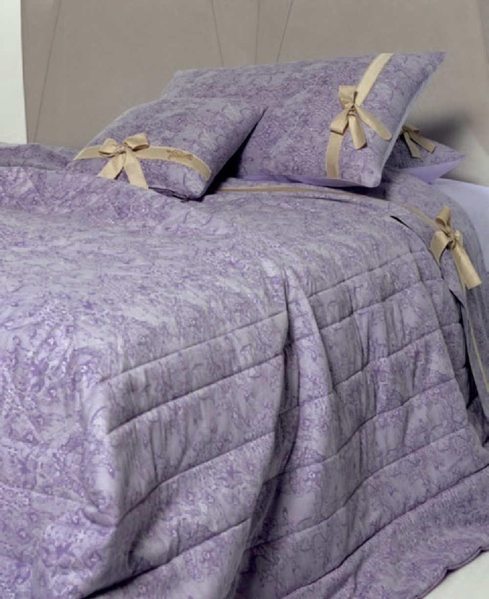 Покрывало 260х270 и 2 декоративные подушки Cesare Paciotti Dentelle V.3 Италия