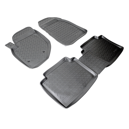 Ковры в салон Norplast/Unidec для Hyundai Matrix в кузове FC (2000-2010), Черный, арт.NPL-Po-31-13