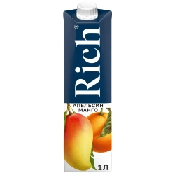 Нектар Rich Апельсин-Манго, 1 л