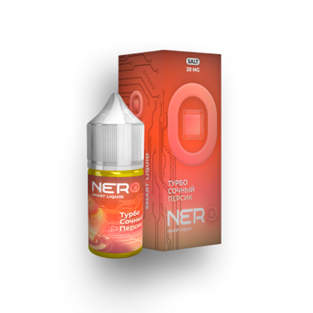 Жвачка с персиком Nero Smart Liquid salt 30мл