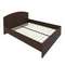 Light Кровать с ортопедическим основанием и изголовьем С-КИ-160 Венге Цаво 1650*2050*900