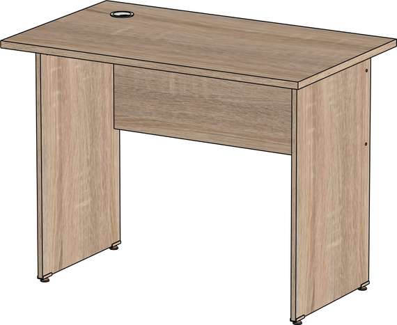 Стол письменный Стандарт Про дуб сонома