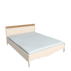 ПРОВАНС Кровать без изножья 160х200  Арт.711 Бежевый воск /антик.