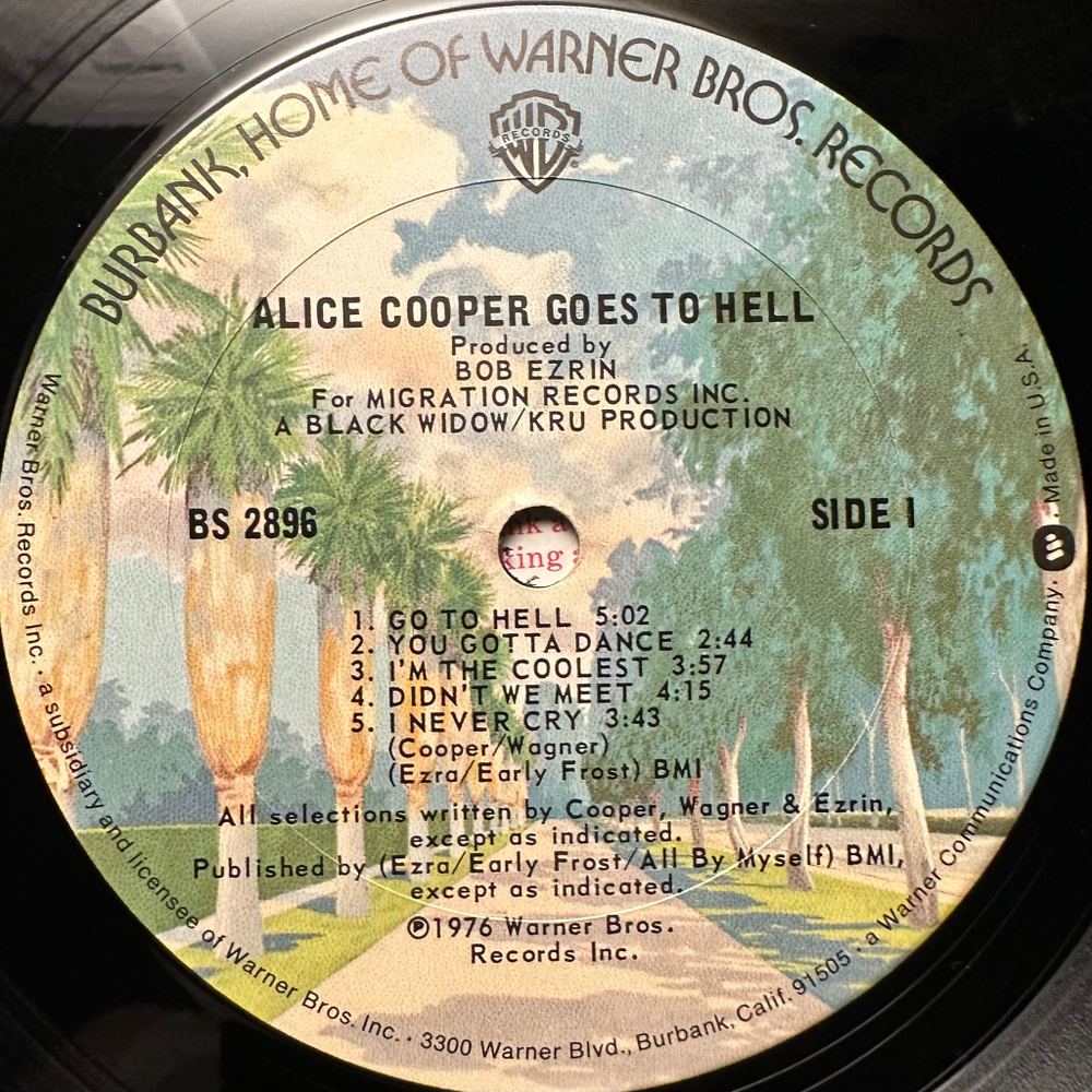 Alice Cooper - Goes To Hell (США 1976г.)