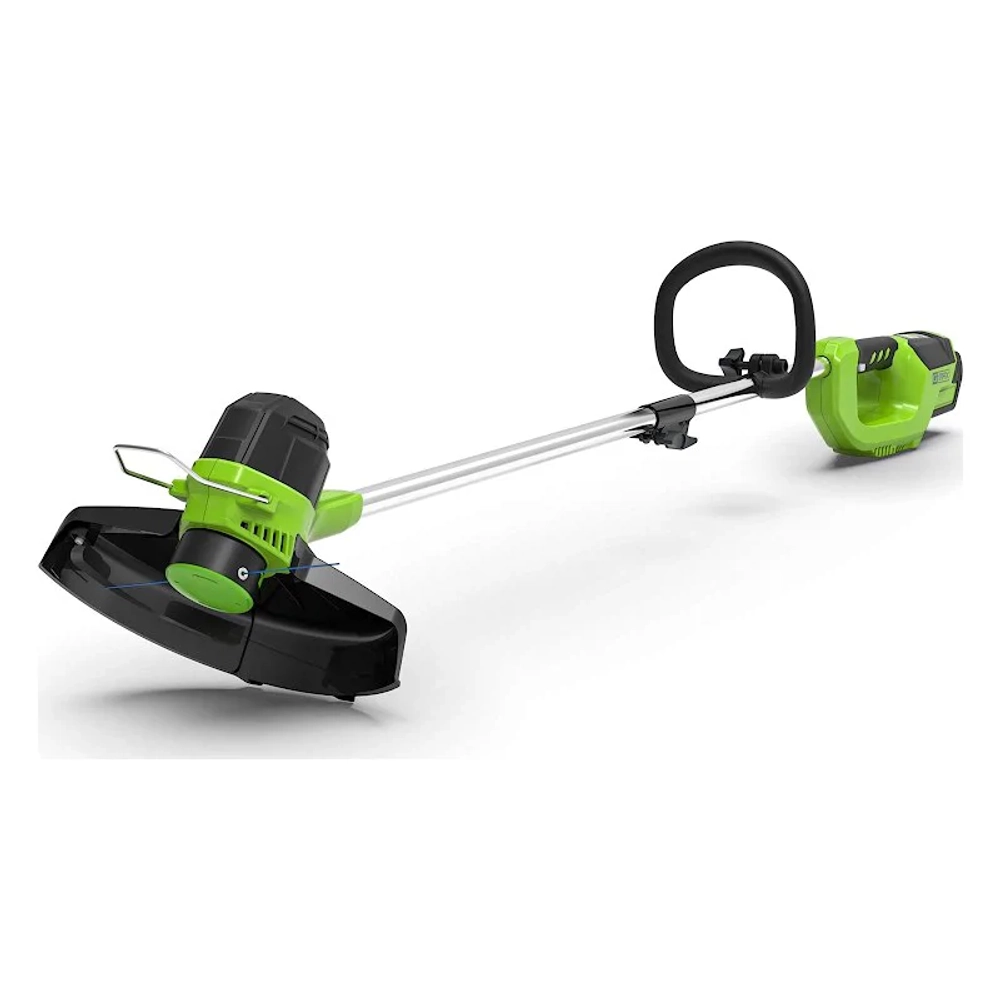 Аккумуляторный триммер Greenworks G40LTK8 40В (1 x 8 Ач, Быстрое ЗУ) захват 300 мм, 5.5 кг, 2101507U8F