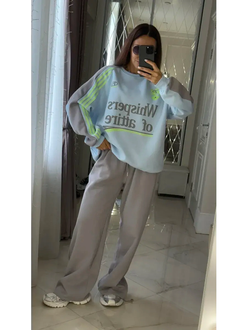 Костюм ATTIRE спортивная двойка свитшот и брюки