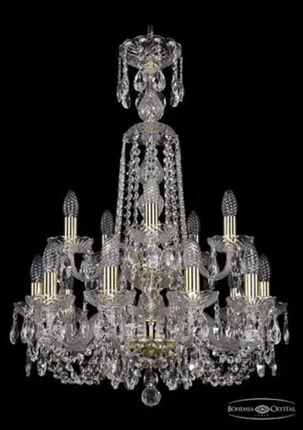 Подвесная люстра Bohemia Ivele 1402/10+5/195/XL-81/2d/G