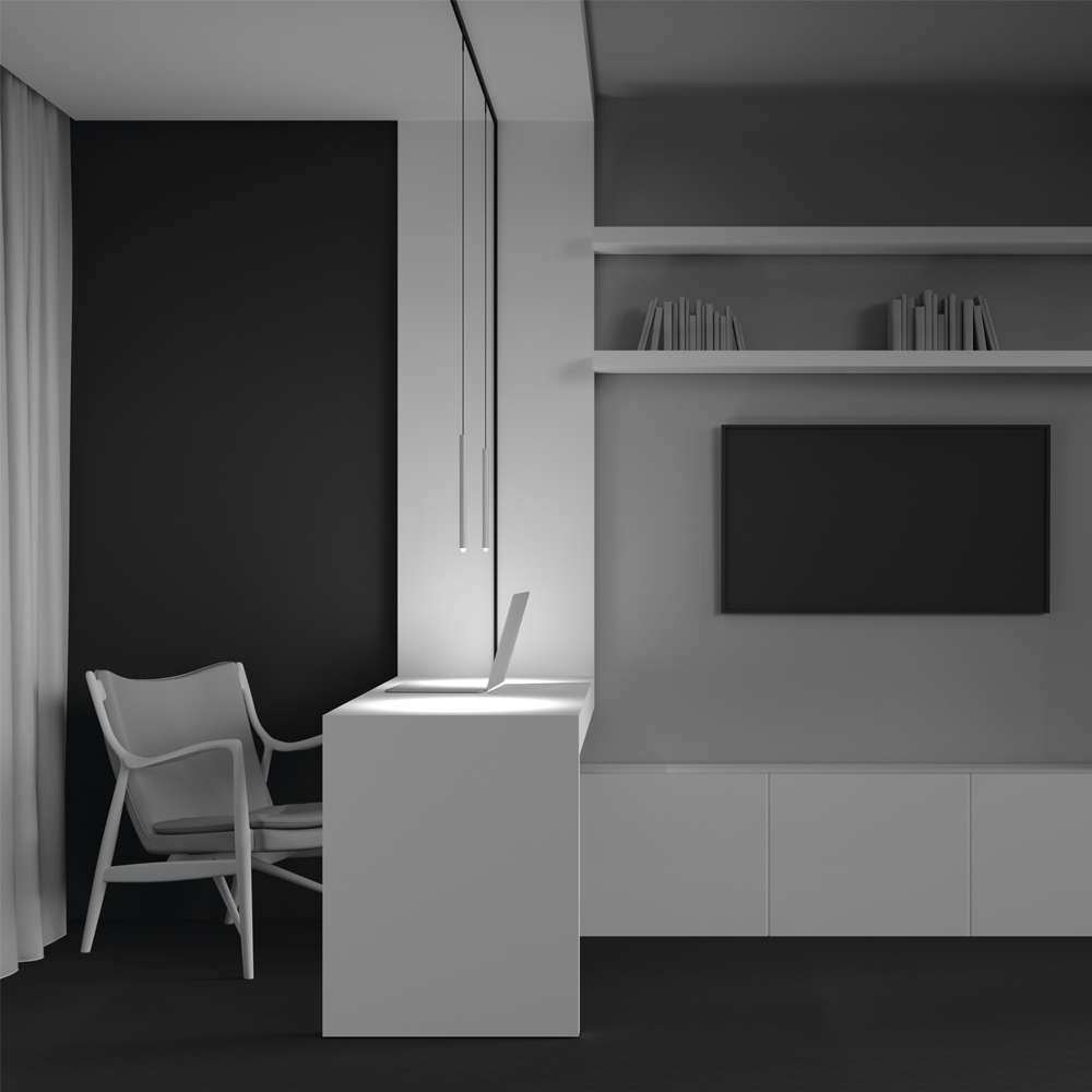 Магнитный трековый светильник Maytoni Skim TR191-1-3W3K-M-BW