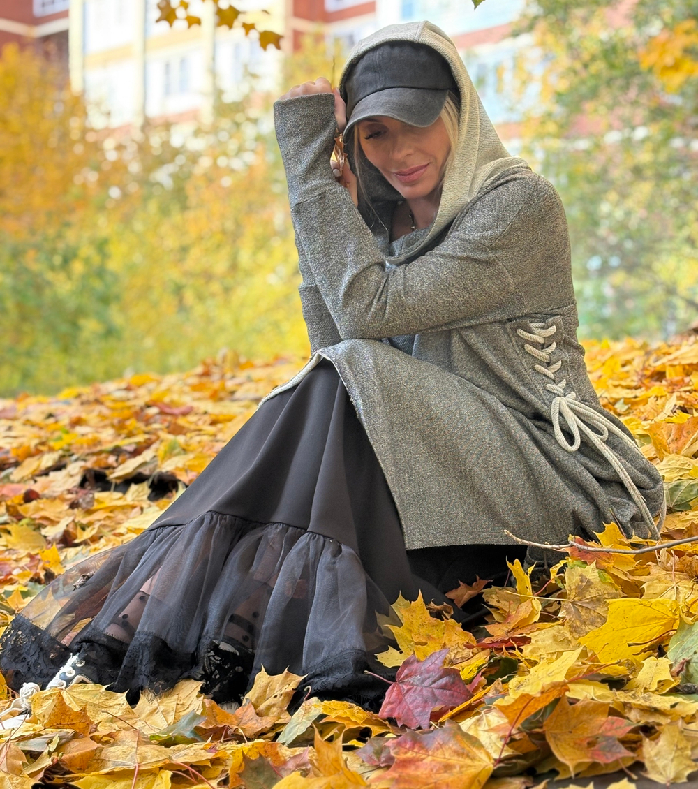 Юбка / нижняя юбка с кружевом