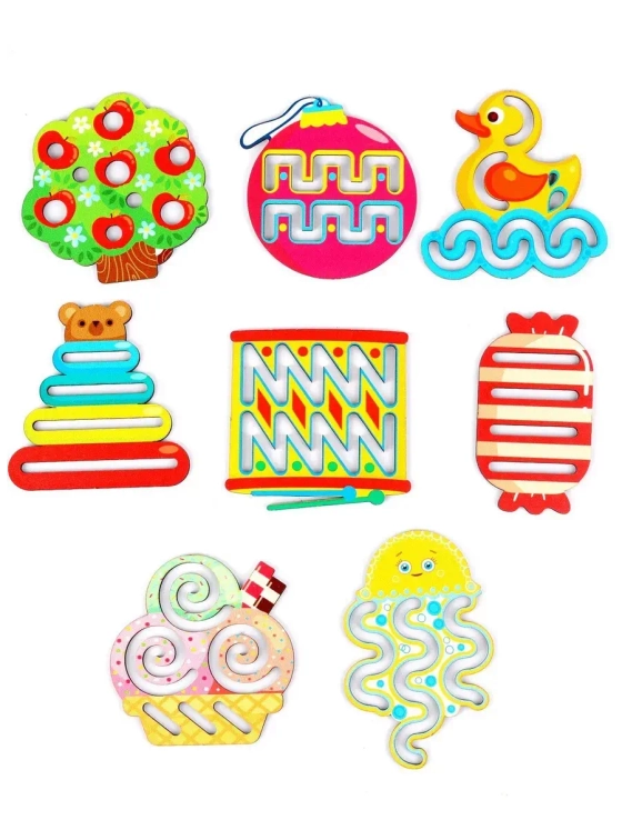 Линейки-трафареты Детское ассорти