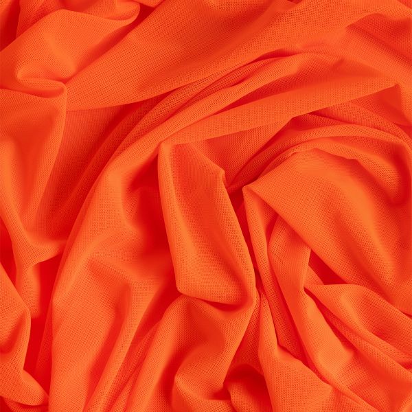 Сетка бельевая эластичная 110±5 г/м², 150х160±2 см, неон оранжевый/neon orange, Blitz GSTT