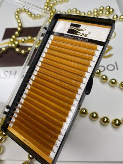 Ресницы медные Ollure Mix