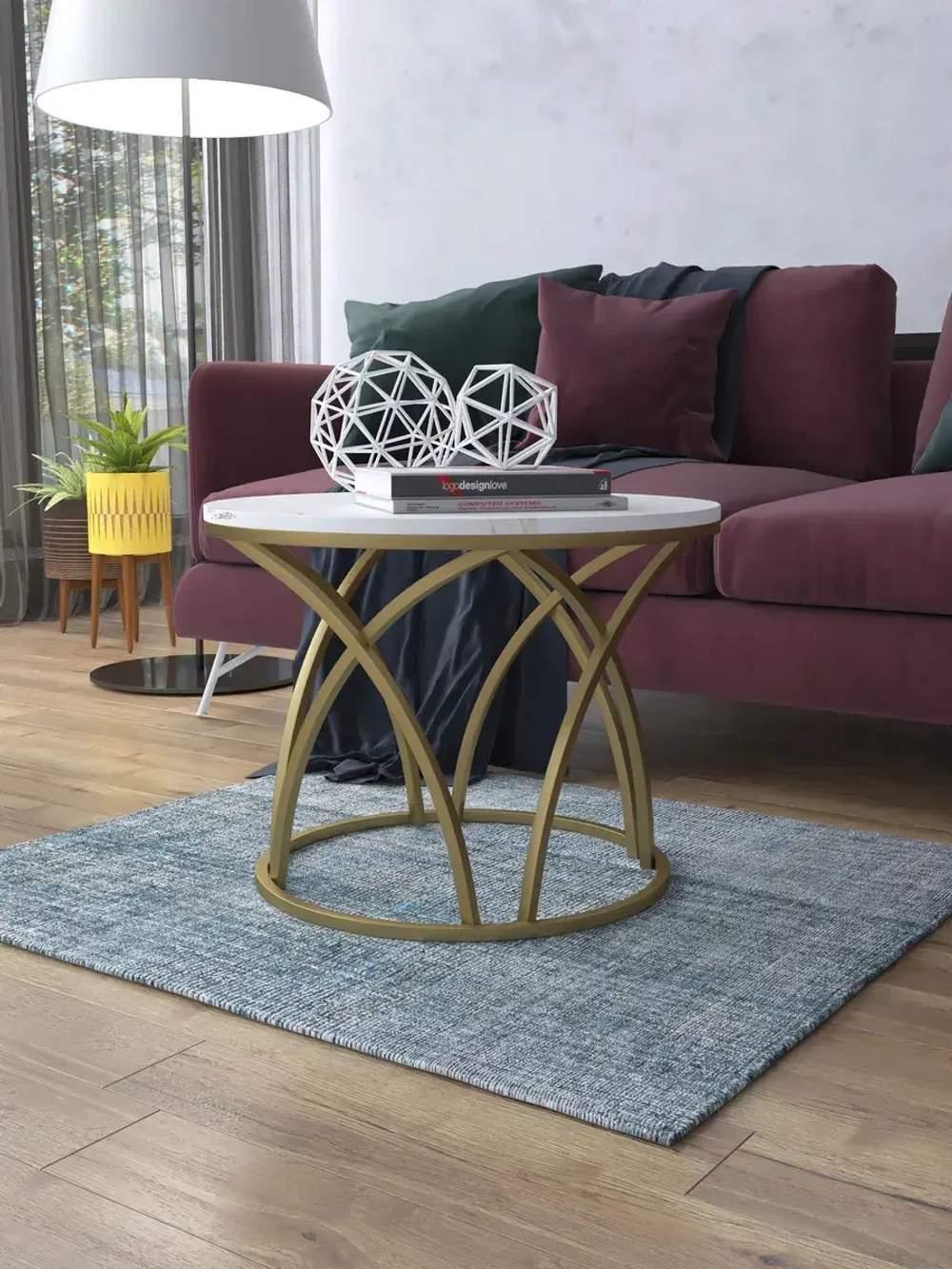 Журнальный стол Тюльпан - ЗЗБГ - МДФ в ПВХ