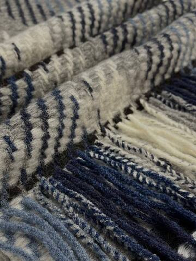 Купон альпака с шерстью и п/а Fratelli Piacenza в разноцветную клетку