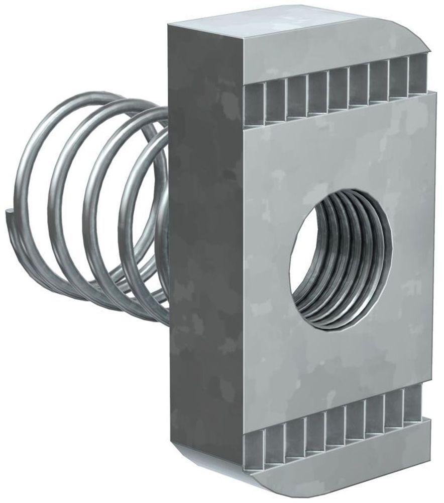 Гайка канальная с пружиной М12х40 (уп.50шт) IEK CMZ11-GK-12 Гайка канальная с пружиной М12х40 (уп.50шт) IEK CMZ11-GK-12