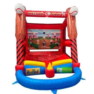Надувная игра бейсбол «Меткий удар», 4*3*4 м