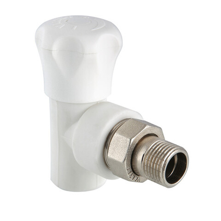Вентиль рад. угловой 20х1/2" VALTEC белый