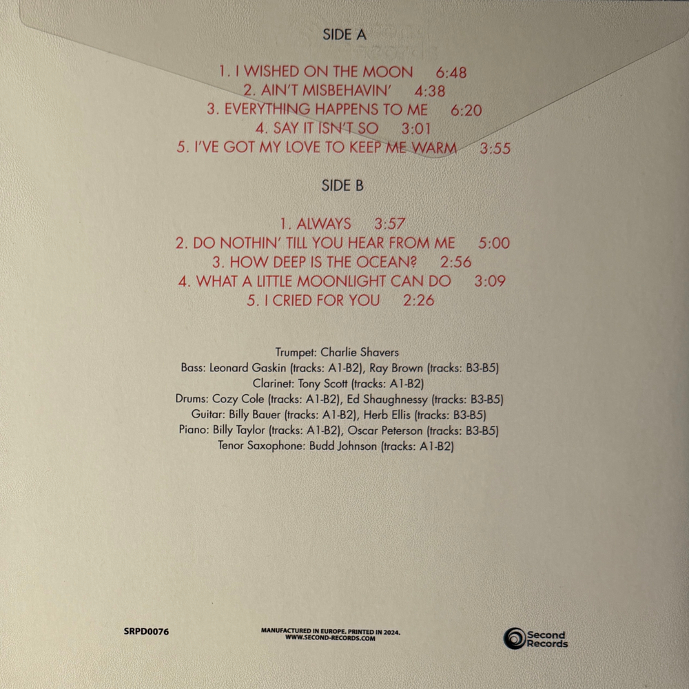 Виниловая пластинка Billie Holiday ‎– Stay With Me LP