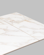 Стол раскладной Marmer 120-180*80*76 керамика капучино