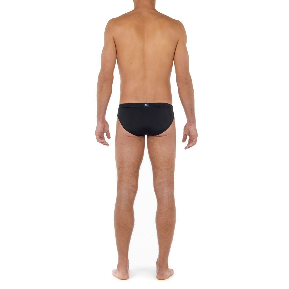 Мужские плавки черные HOM SEA LIFE Swim Mini Briefs 402534_400004