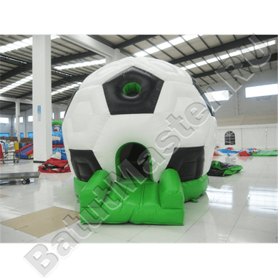 Коммерческий надувной батут «Футбольный мяч» с крышей, 4,5*4,5*5