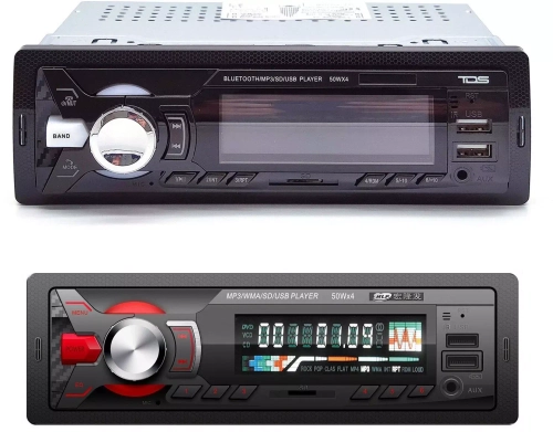 Автомагнитола CAM04 с Bluetooth FM, AUX, USB, microSD, пульт ДУ, эквалайзер