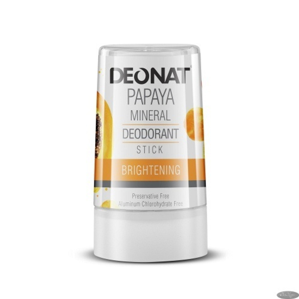 Дезодорант-кристалл ДеоНат С ЭКСТРАКТОМ ПАПАЙИ, ТМ DEONAT