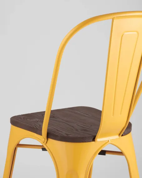 Стул TOLIX WOOD желтый