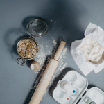 Деревянная скалка для раскатывания теста из сибирского кедра 45х4,5 см. RP7