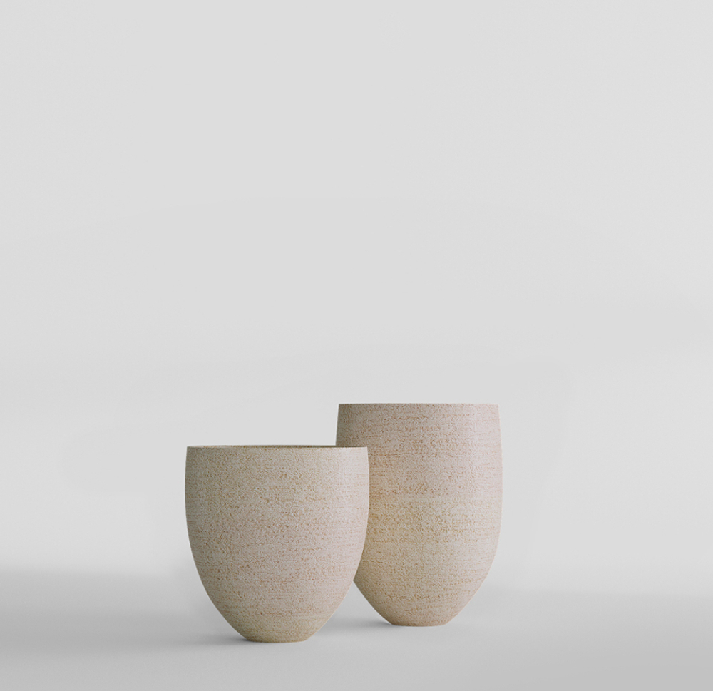 Кашпо, коллекция Surface, форма BARREL