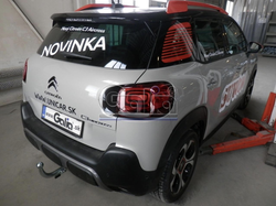 Фаркоп оцинкованный Galia C073C для Citroen C3 Aircross 2018-(паспорт и сертификат в комплекте)(без электрики)