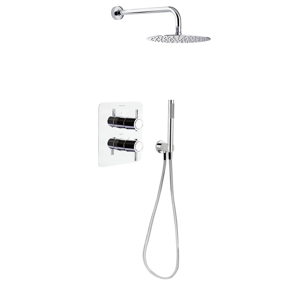 Встраиваемый термостатический смеситель для душа на 2 выхода с троп. и руч. душем ODISEA K3987021