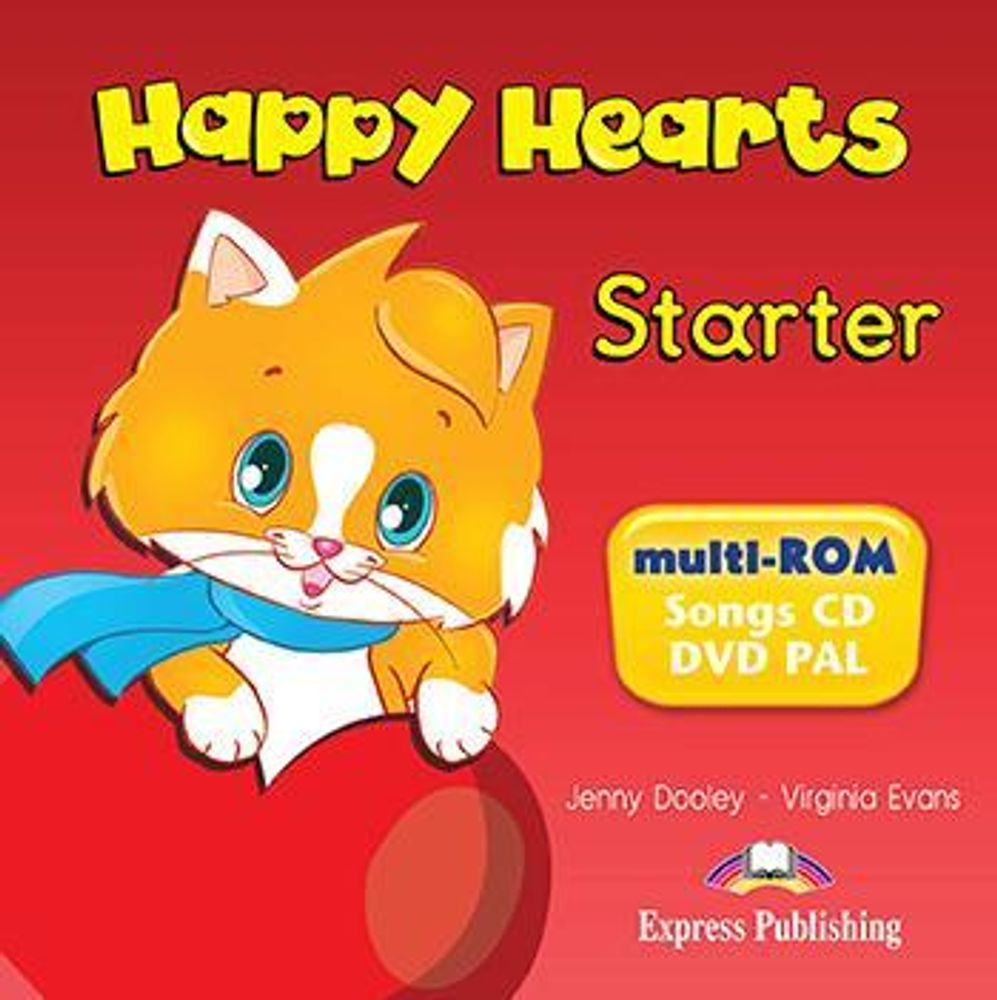 Happy Hearts Starter. Multi-Rom. Аудио и видео материалы к учебнику