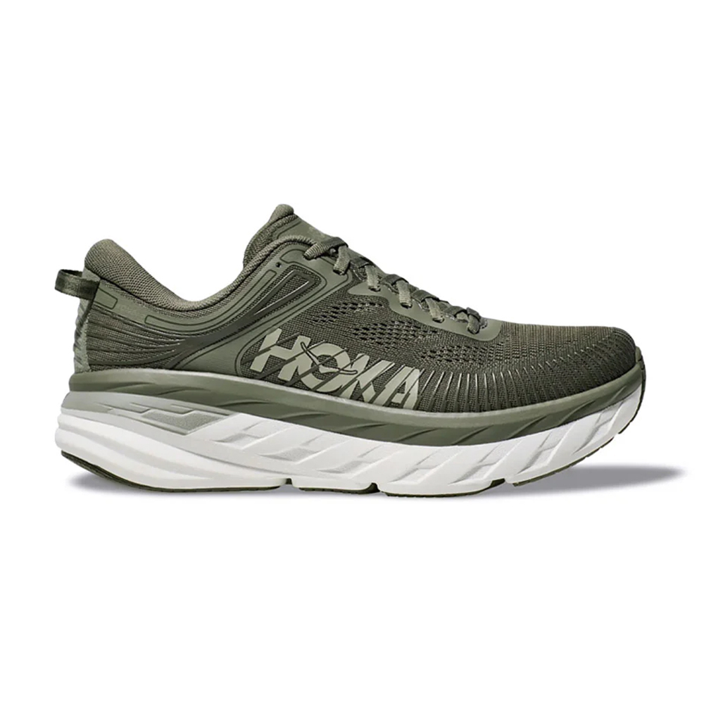 Кроссовки мужские HOKA M BONDI 7 Olive Haze / White