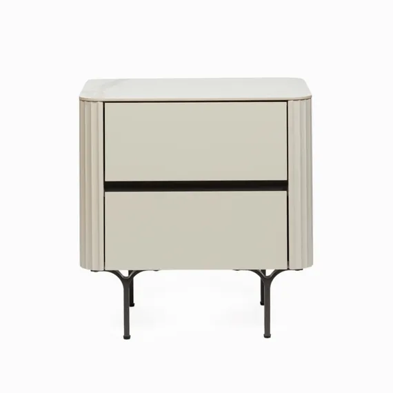 Прикроватная тумба Koios, белая керамика