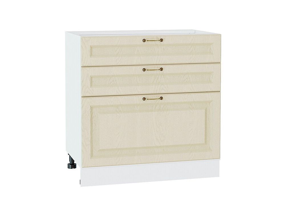 Шкаф нижний с 3-мя ящиками Ницца