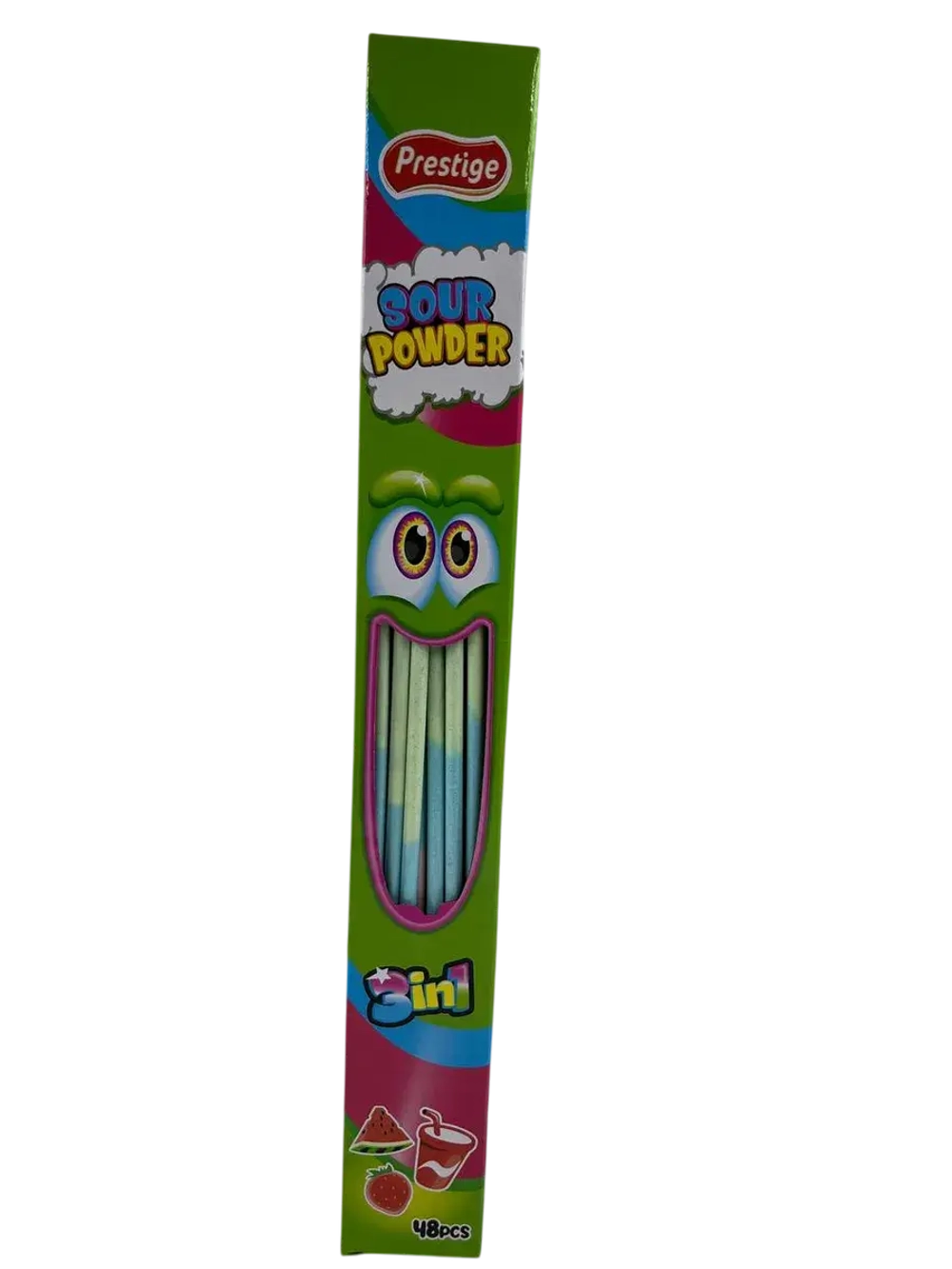 Соломка с кислой сахарной пудрой , 3в1