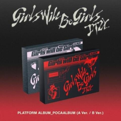 Альбом ITZY - GIRLS WILL BE GIRLS PLATFORM ALBUM POCAALBUM 2 Version SET