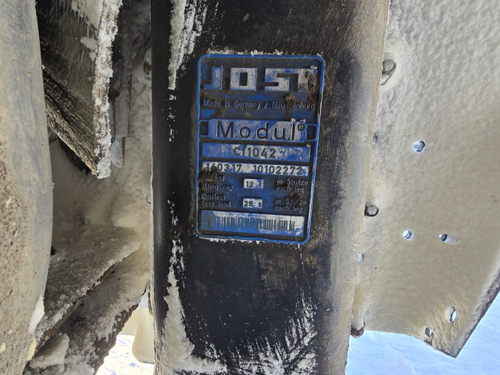 Лапа полуприцепа опорная правая